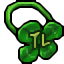 lucky clover amulet