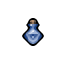 small flask of eyedrops