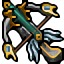ornate crossbow