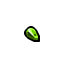 green crystal fragment