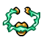 collar of green plasma