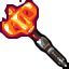 fiery orcish maul replica