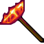 fiery war hammer replica