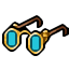 blue spectacles