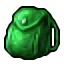 green backpack