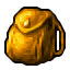 golden backpack