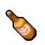 brown flask