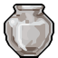 empty honey glass