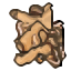 wooden trash