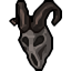 the skull of a beast