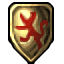 brass shield