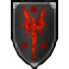 black shield