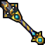 gilded eldritch wand