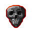 black skull