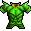 green demon armor
