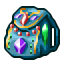 jewelled backpack