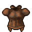 slightly rusted armor