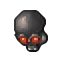 black skull